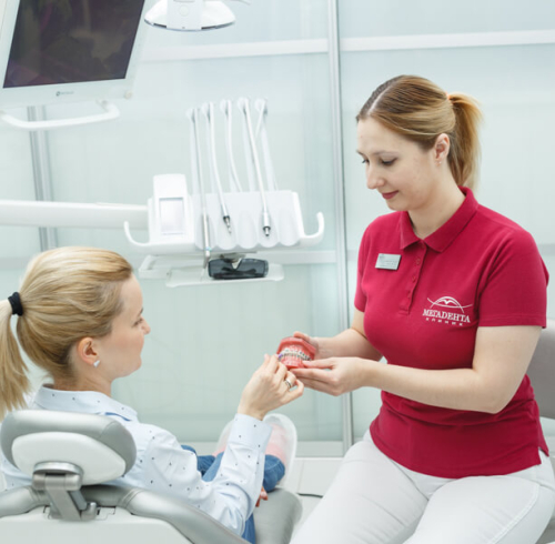 На приеме у ортодонта